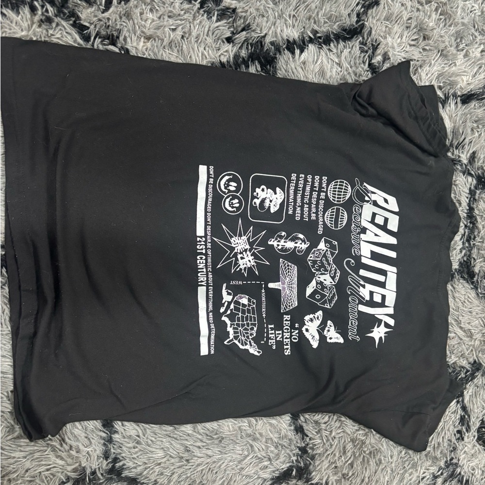 Black Graphic T-Shirt